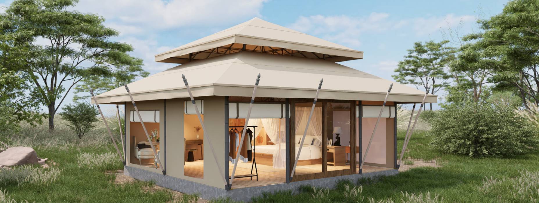 成县户外野奢帐篷